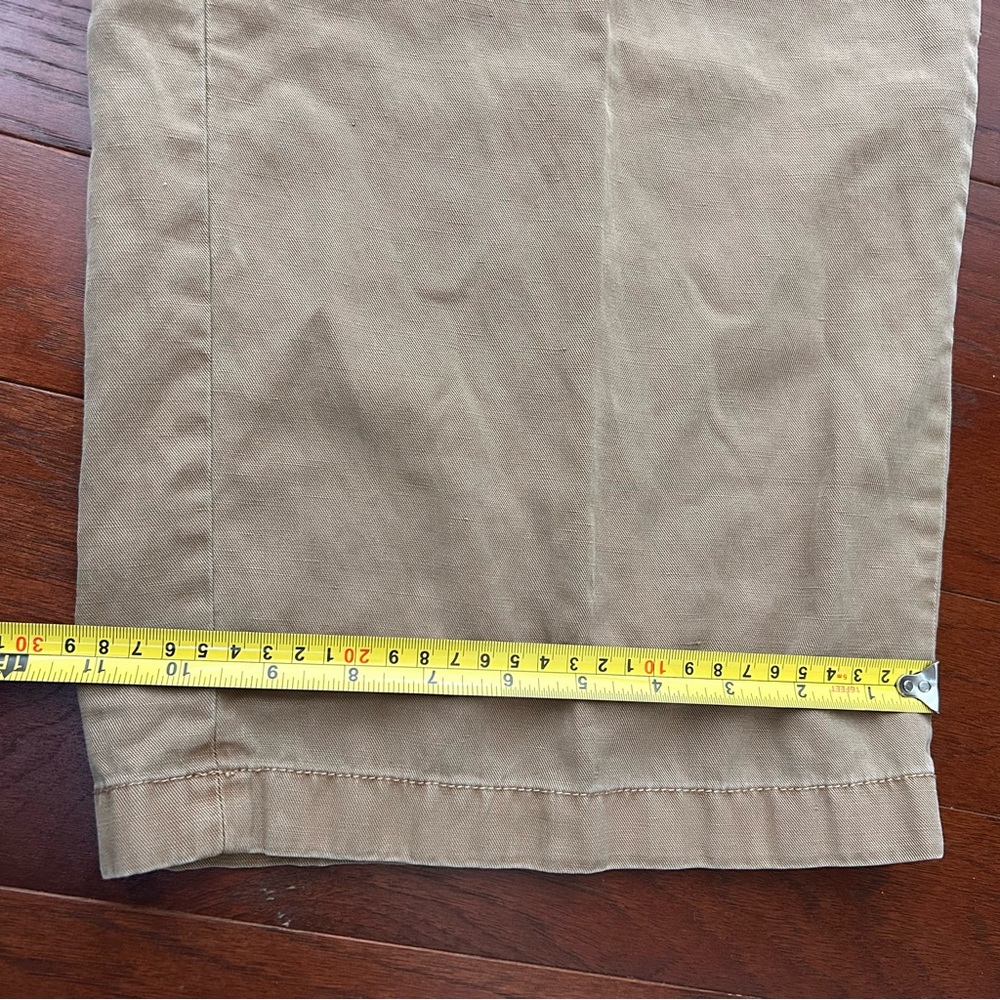 $350 Alice+Olivia Henry Paperbag Pant and Tie brown wide leg high rise size 14: - Picture 7 of 13